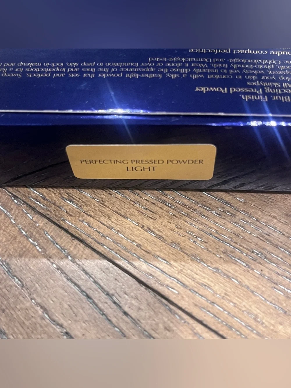 Estee Lauder Set Blur Finish Perfecting Pressed Powder Light NIB Discontinued